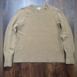 J. Crew Tan Sweater Crewneck